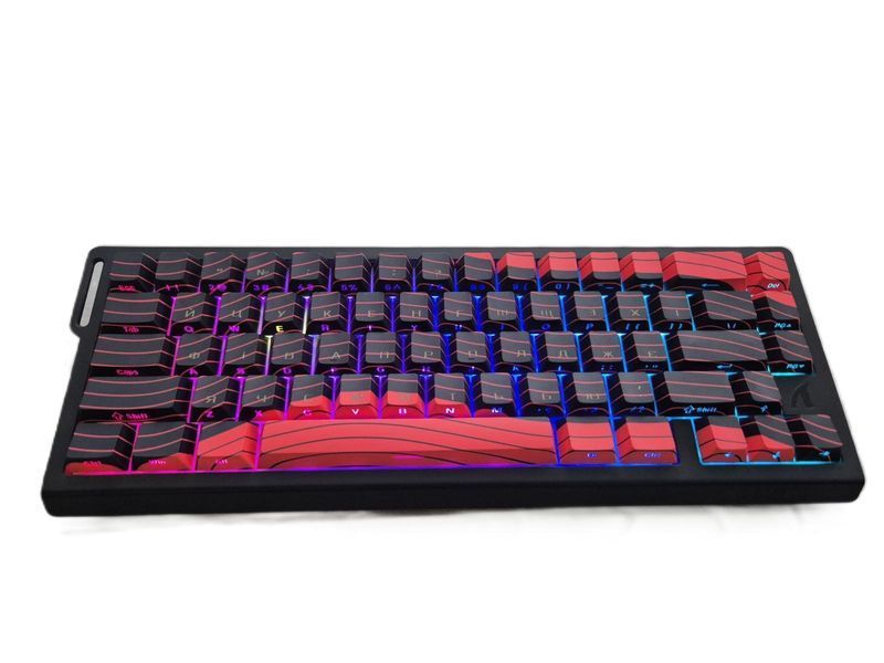 Механічна бездротова (Bluetooth + 2,4G) клавіатура на магнітних світчах Attack SHARK X68PRO HE Rapid Trigger, 8K, 68 key PBT, RGB, Win,Mac OS, УКР/АНГЛ, RED (X68PROHER) X68PROHER фото