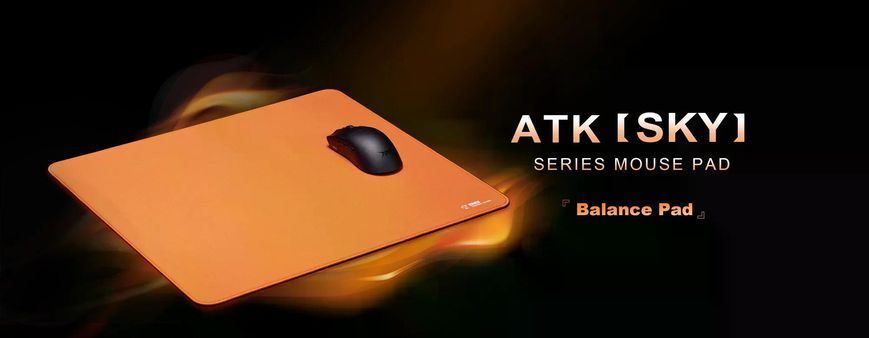 Килимок ATK Sky XSoft eSport Gaming Mouse Pad 400Х450Х2мм BLACK/ЧОРНИЙ (Sky40B) Sky40B фото